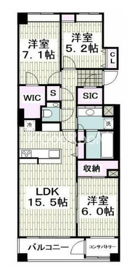 3LDK