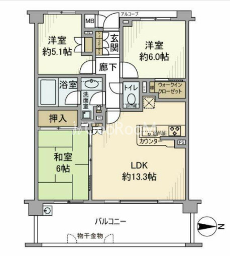 3LDK