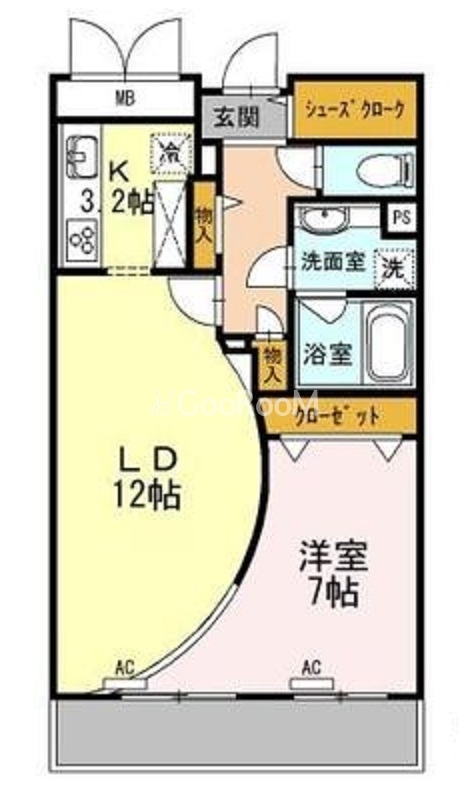 1LDK