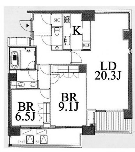 2LDK