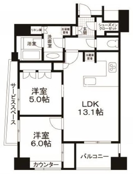 2LDK