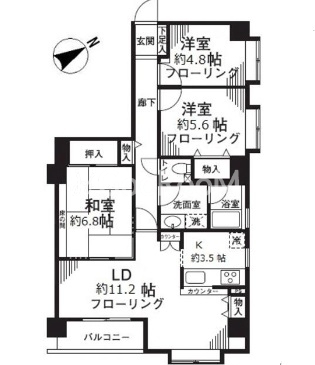 3LDK