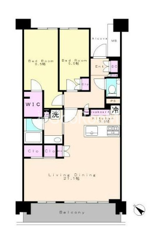 2LDK