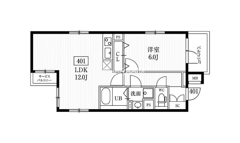 1LDK