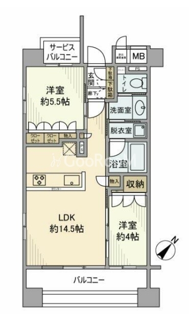 2LDK