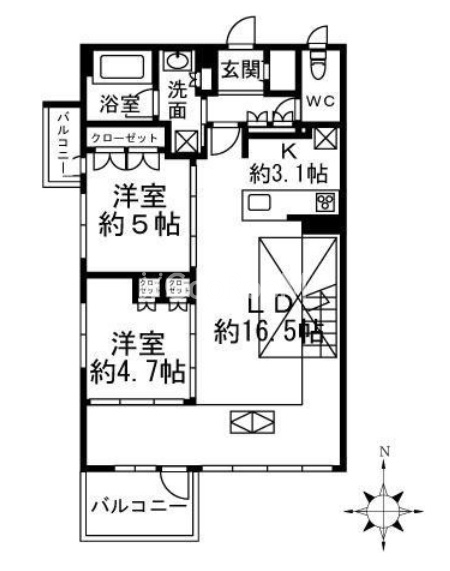 2LDK