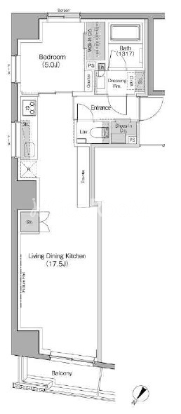 1LDK