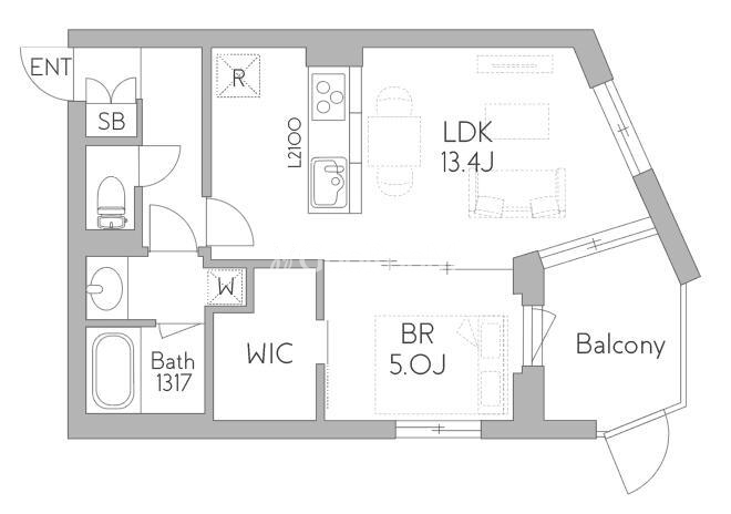 1LDK