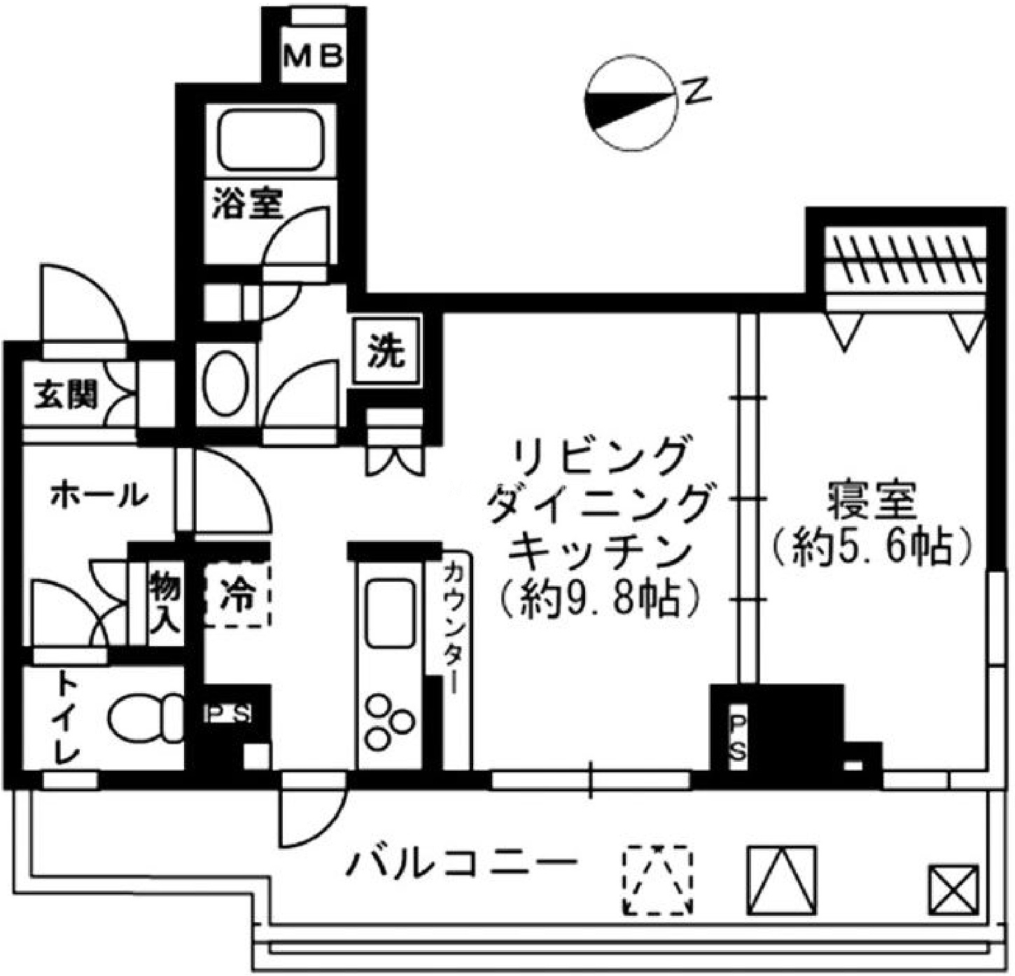 1LDK