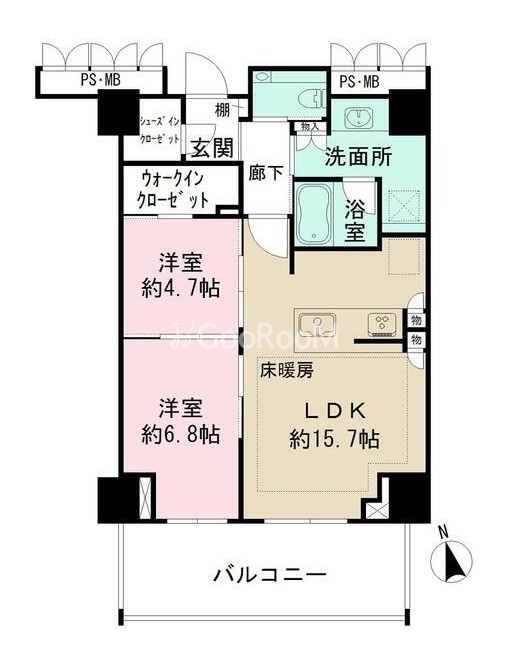 2LDK