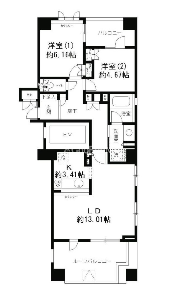 2LDK