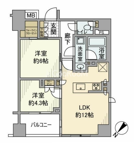 2LDK