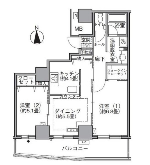 2LDK
