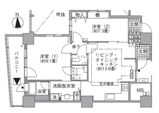 2LDK