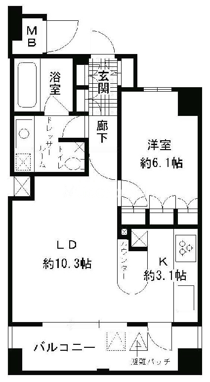 1LDK