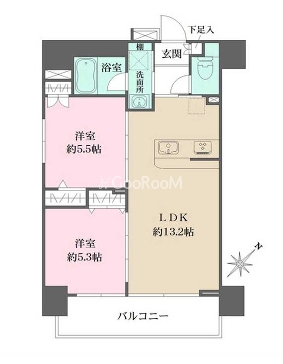 2LDK