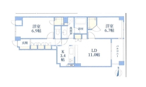2LDK
