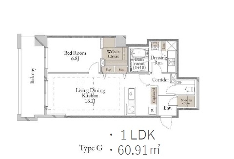 1LDK