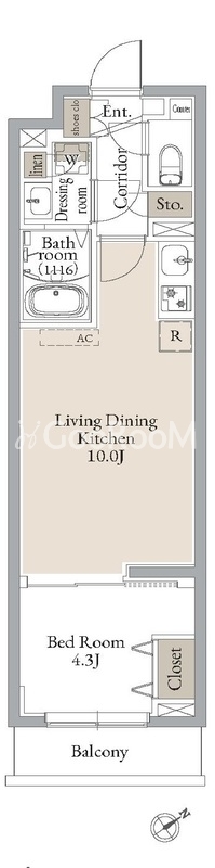 1LDK