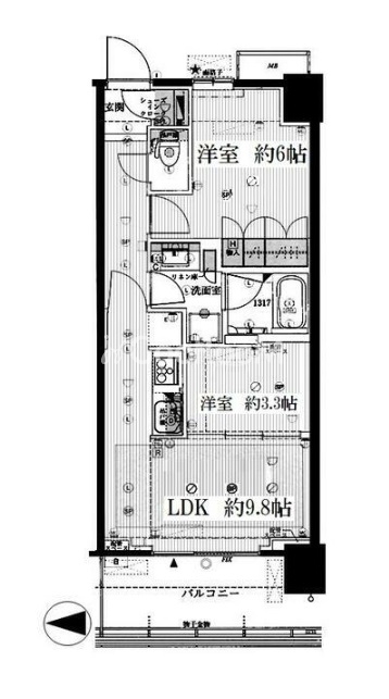 1SLDK