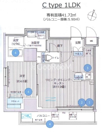 1LDK