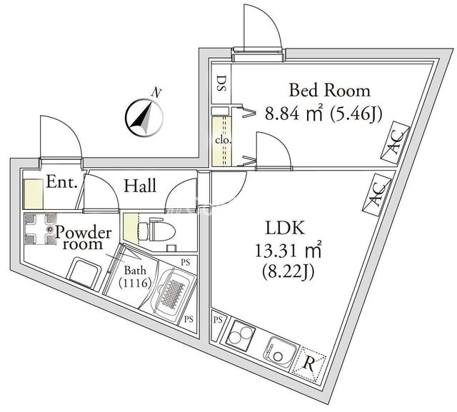 1LDK