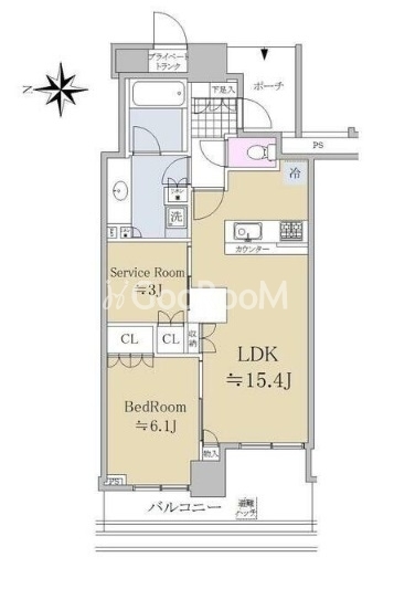 1SLDK