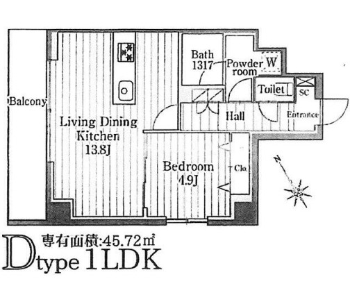 1LDK