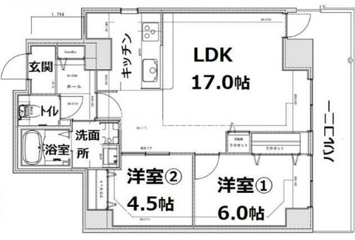 2LDK