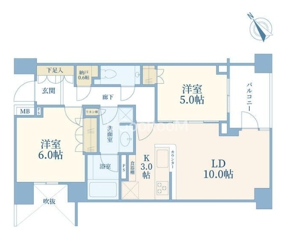 2LDK