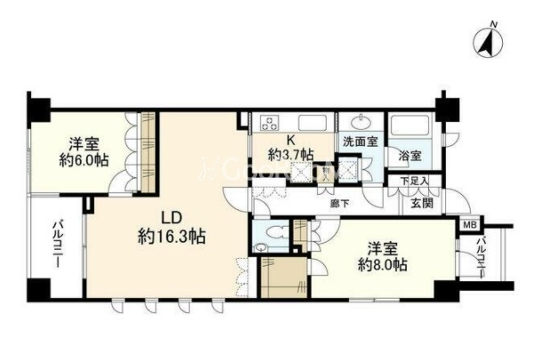 2LDK