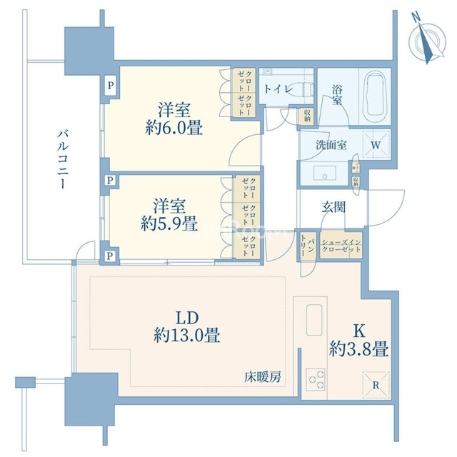 2LDK