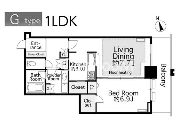 1LDK