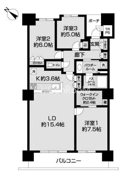 3LDK