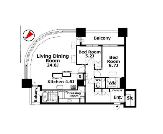 2LDK