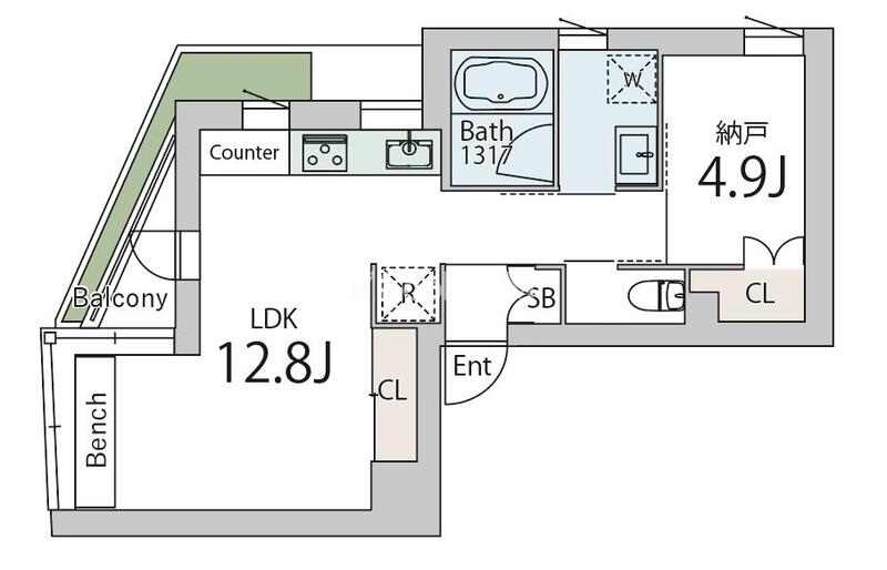 1LDK