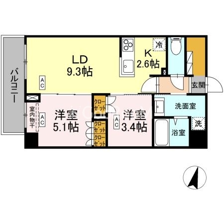 2LDK
