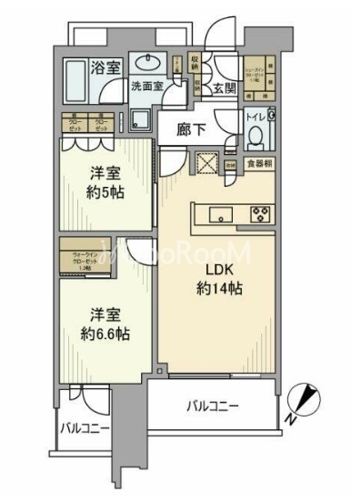2LDK