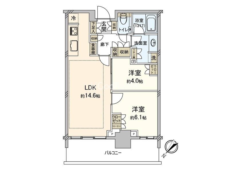 2LDK