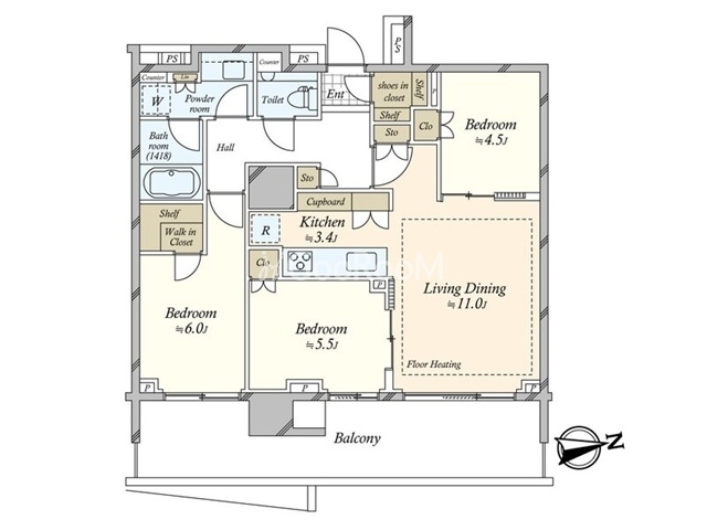 3LDK