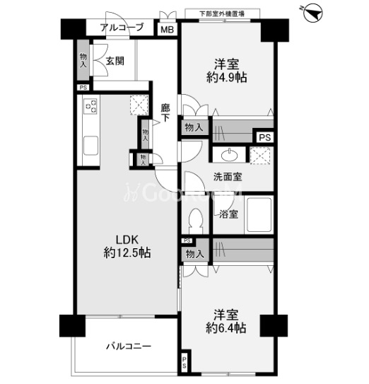 2LDK