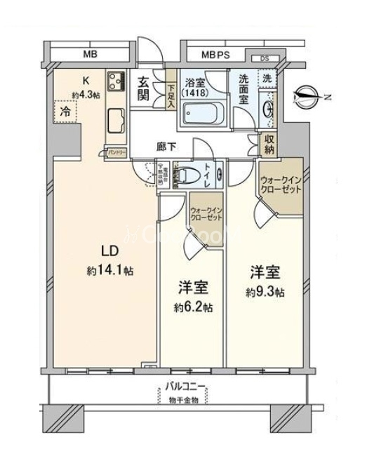 2LDK