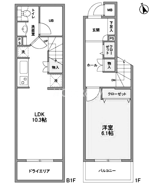 1LDK