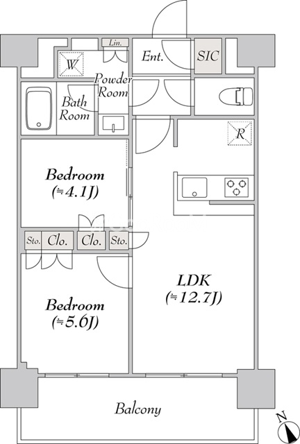 2LDK