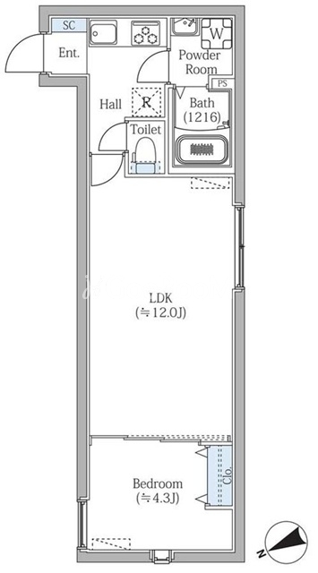 1LDK