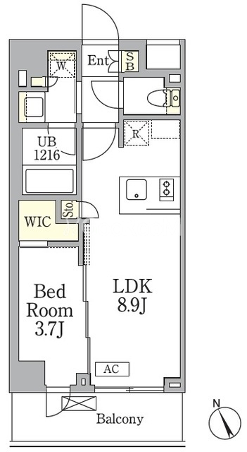 1LDK