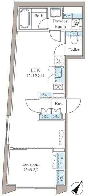 1LDK