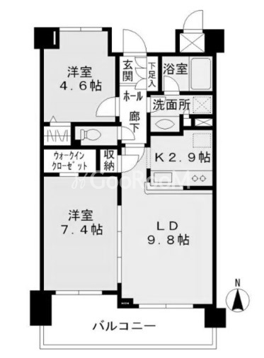 2LDK
