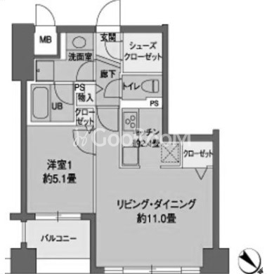 1LDK