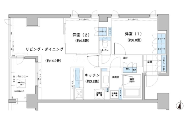 2LDK